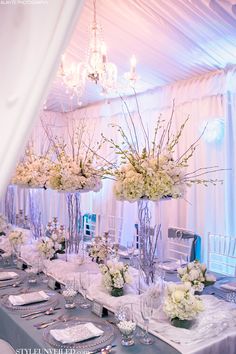 Table Arrangements & Venue Decorations