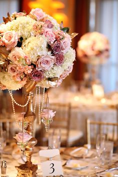 Table Arrangements & Venue Decorations